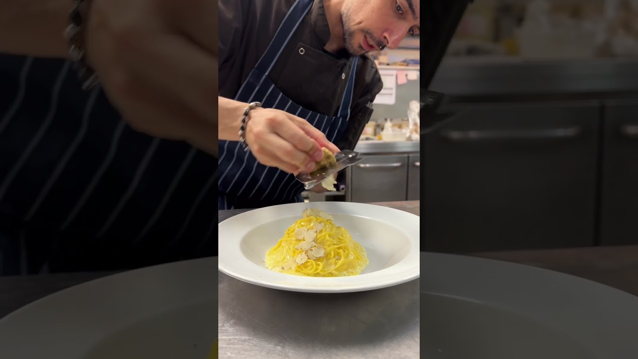 White Truffle Tagliolini in #olivo #oliveto & #olivomare
