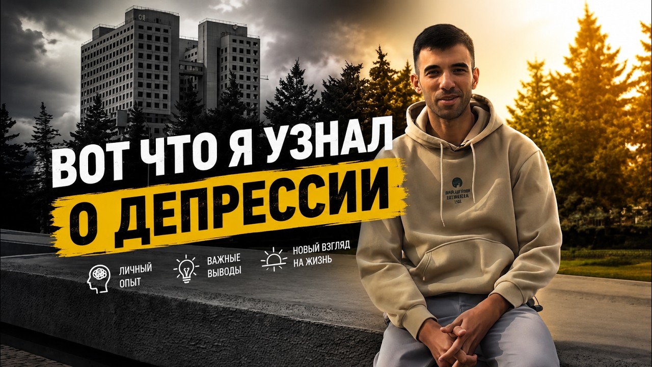Моя история о том, как я вышел из глубокой депрессии. Вот, что я узнал.