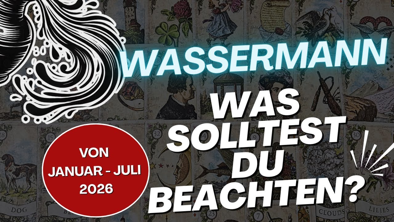 Wassermann: DIESE Veränderung ist dein Sprung nach vorne | Tarot Kartenlegen