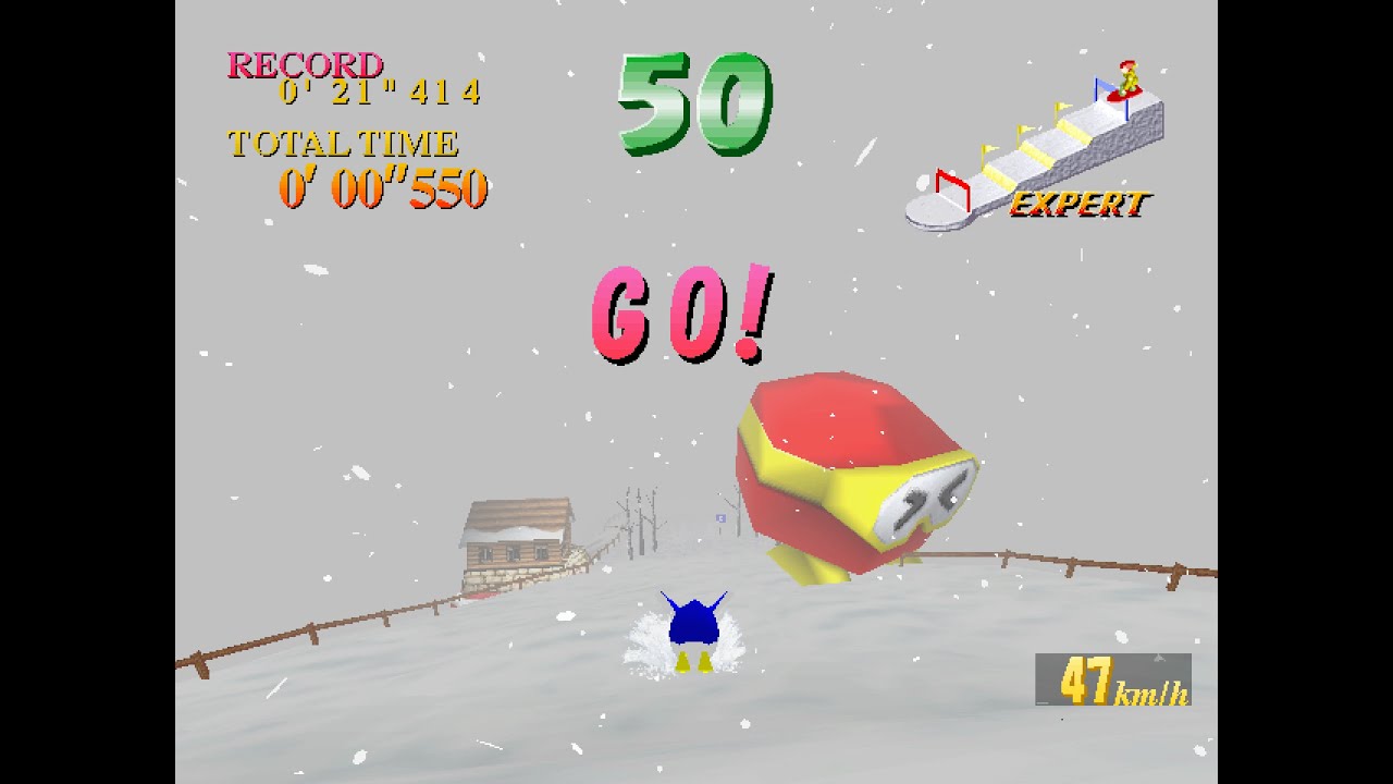 Alpine Surfer arcade 60fps