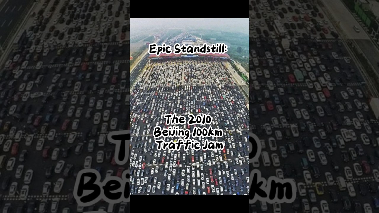 Epic Standstill: The 2010 Beijing 100km Traffic Jam