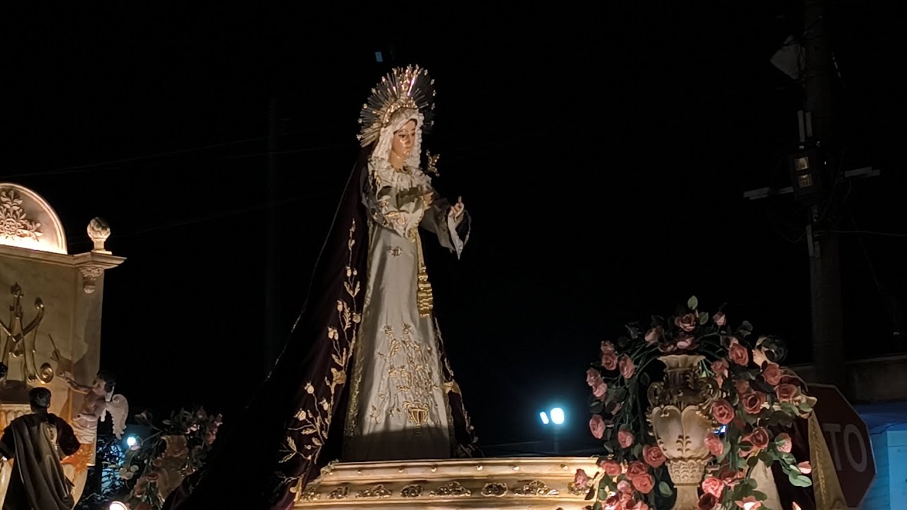 Virgen De Dolores Paso Por Iglesia De Capuchinas 2025