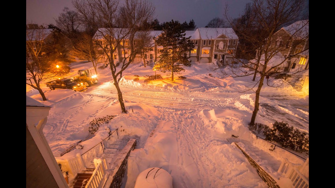 Blizzard Juno 1/26 2015 Timelapse