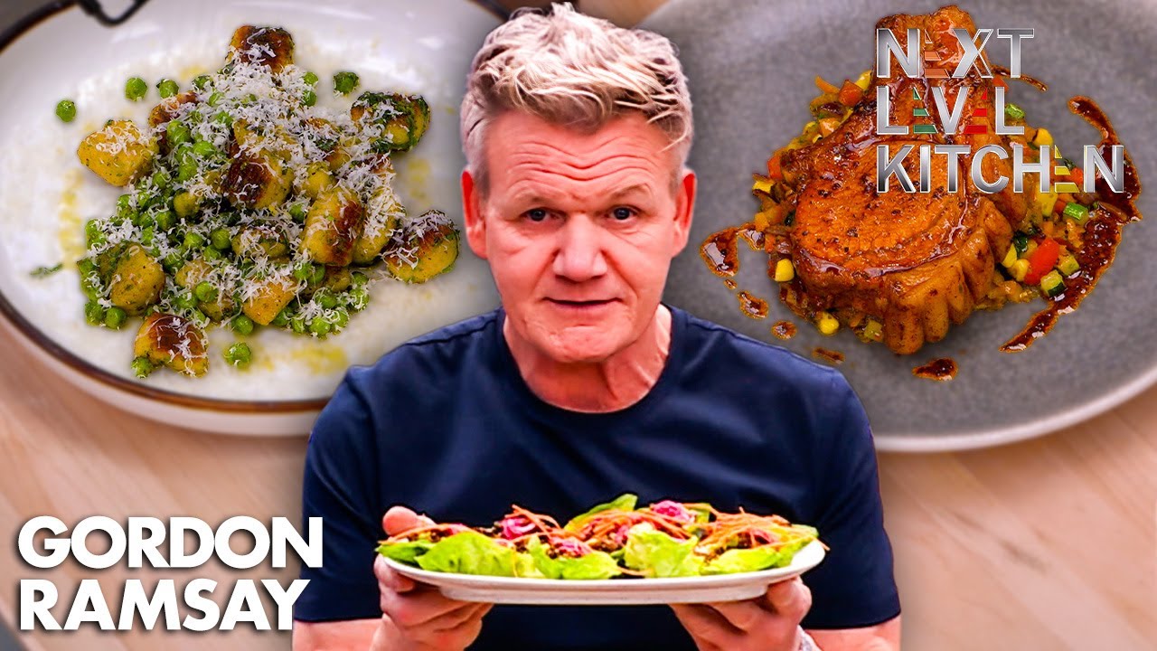 Can YOU Cook These Recipes With Gordon Ramsay? | Next Level Kitchen | Gordon Ramsay