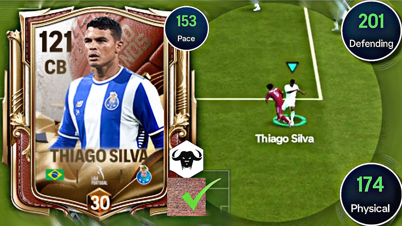 Beast Meta CB 🔥🧱 116 OVr Card THIAGO SILVA Review - FC mobile 
