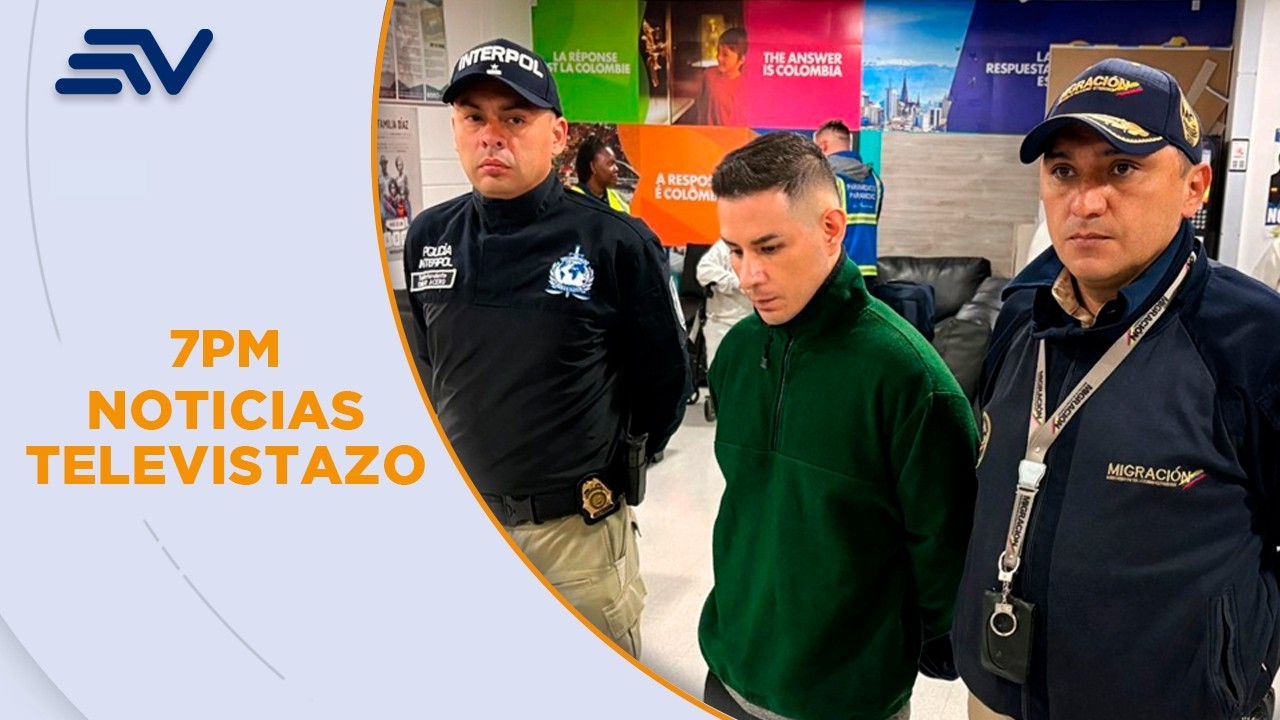 Colombia extraditará a Alias Lobo Menor a Ecuador | Televistazo | Ecuavisa