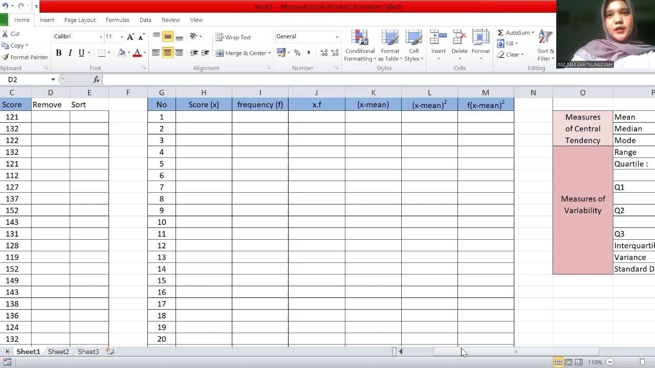 PROJECT #1 - Statistics In ELR