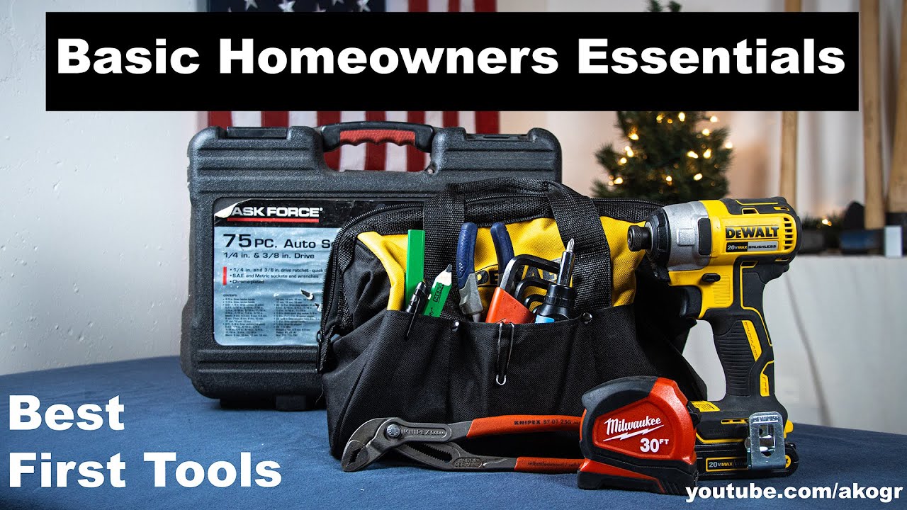 BEST FIRST TOOLS! | Essential Tool Kit