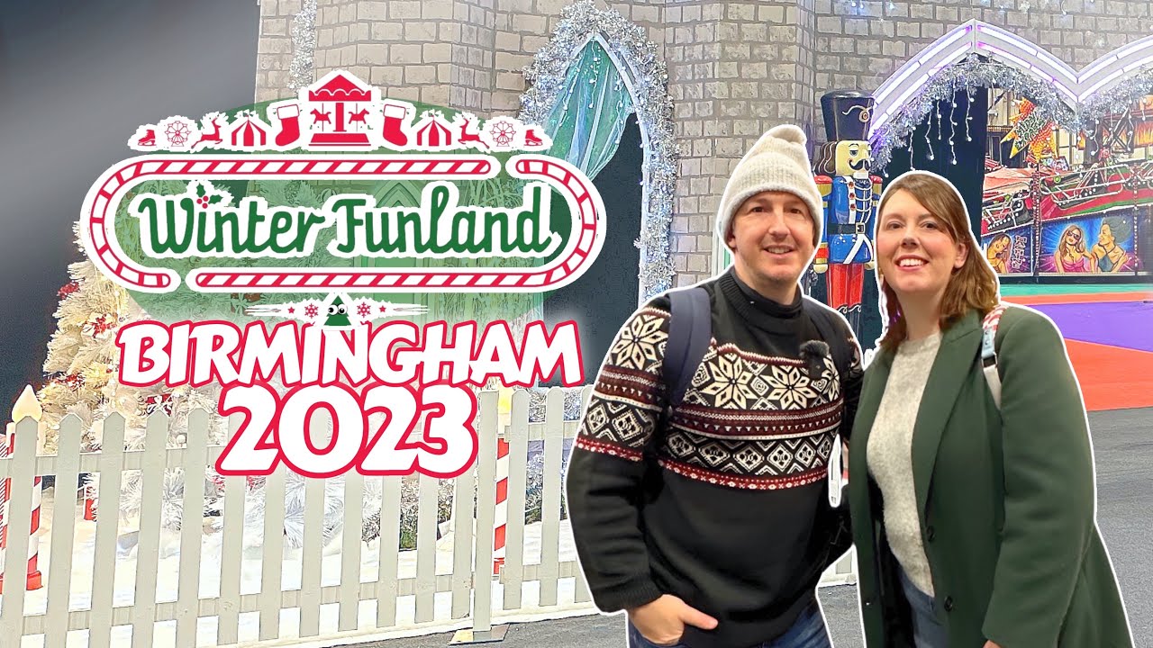 Winter Funland Birmingham NEC 2023 Vlog
