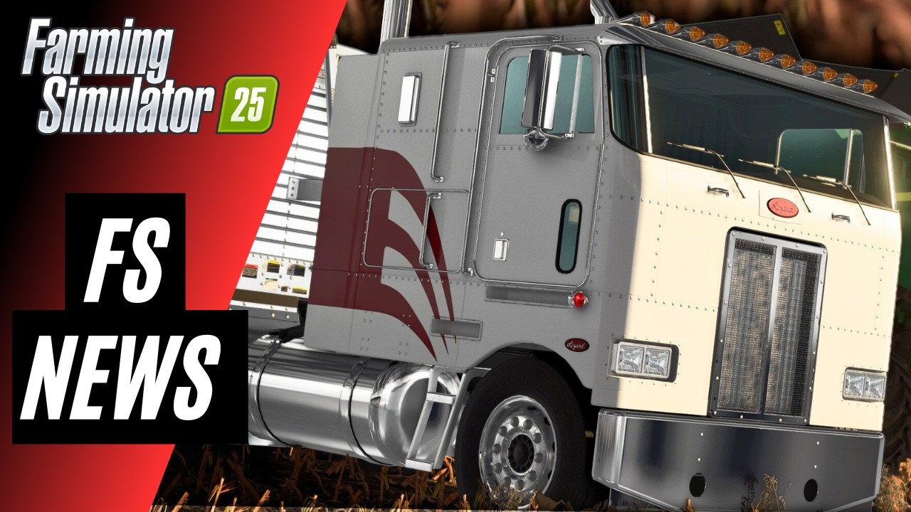 Peterbilt 362 Cabover UPDATE, Ammonia Mod, PLUS BEST Map I Have Ever Seen! | FS News