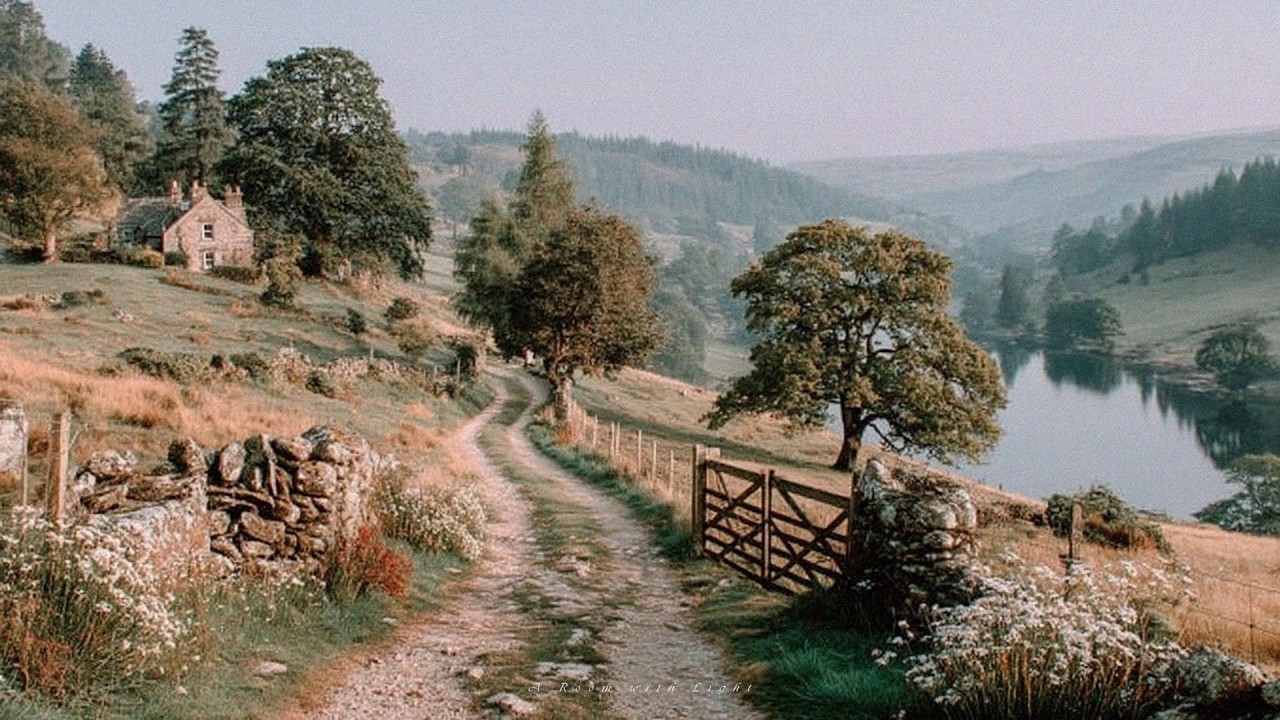 a dreamy cottage playlist for reading while sitting on a bench in the garden