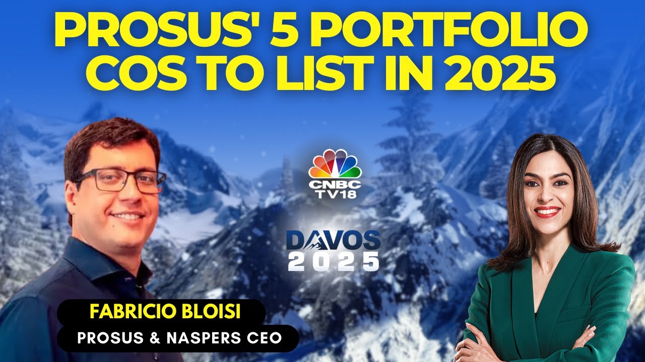 Disruptive Tech Can Improve Education & Healthcare: Prosus & Naspers CEO | Davos 2025 | CNBC TV18