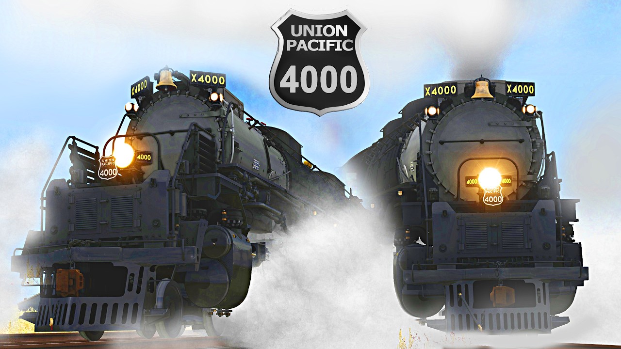 Chasing Union Pacific BIG BOY #4000!