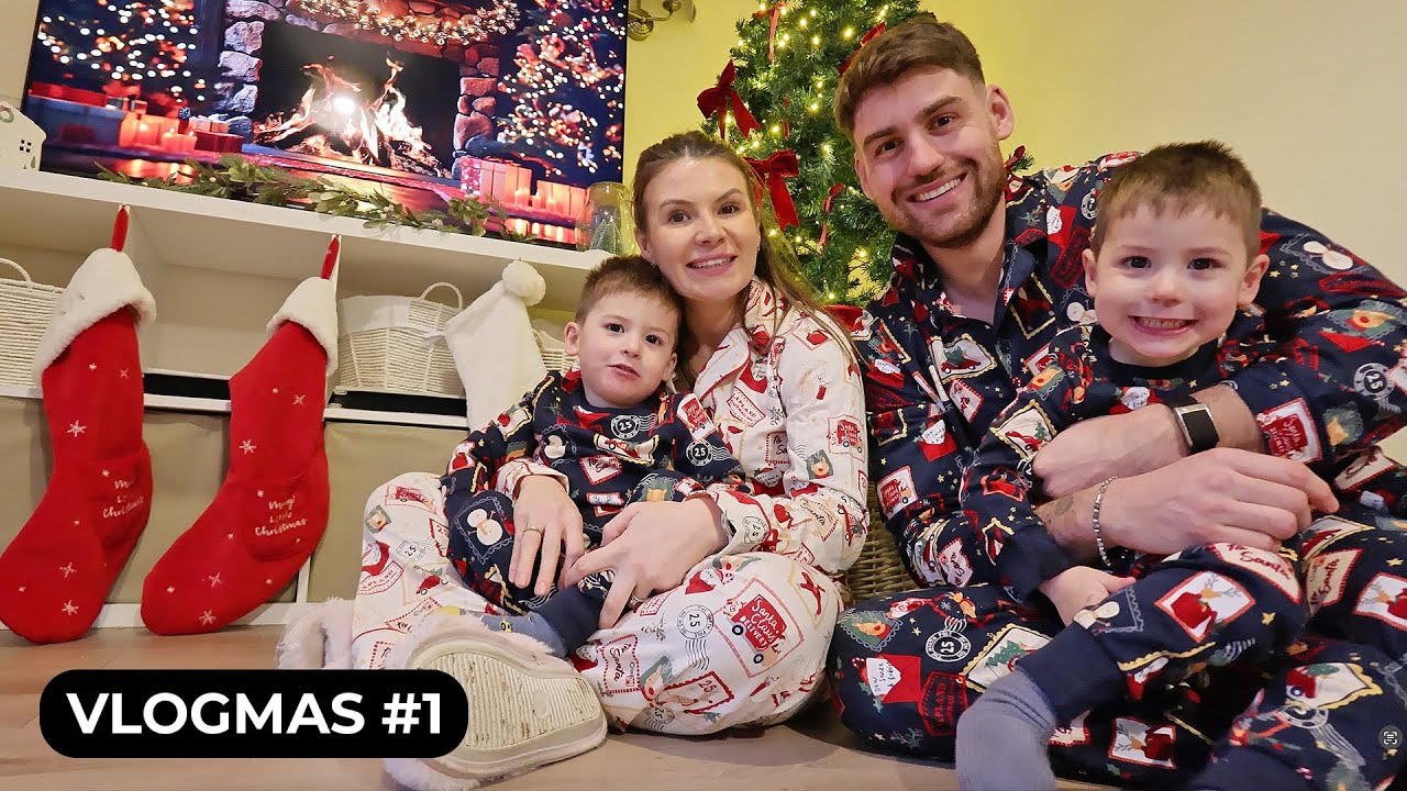 Украшаем Рождество и в гости к Санте | Vlogmas #1