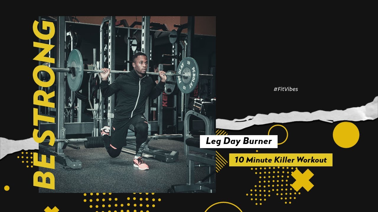 Leg Day Burner: 10-Minute Killer Workout for Sculpted Legs! 🔥💪 #LegDay #FitnessShorts