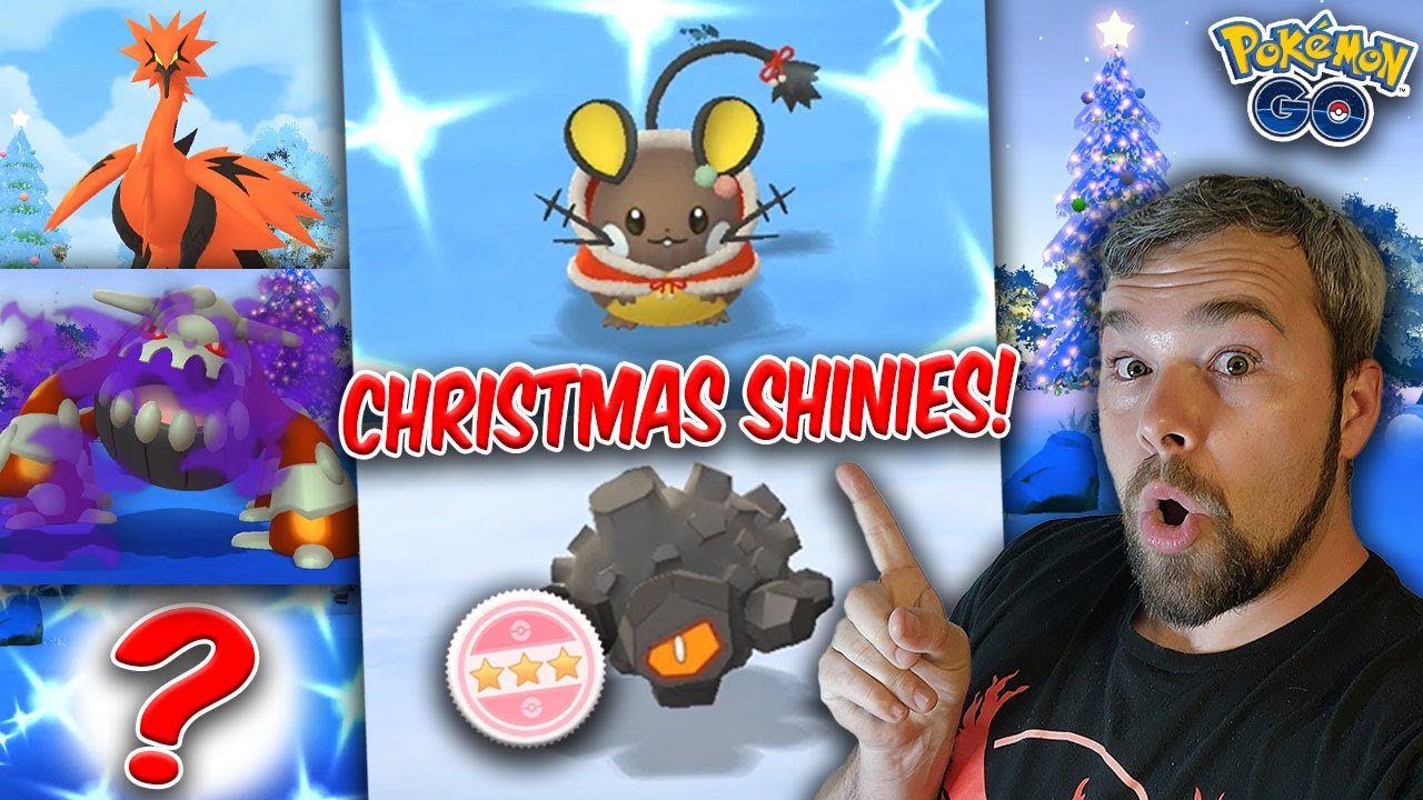 Christmas Shiny Grind! Hundos! Galarian Birds! & More! (Pok&eacute;mon GO)
