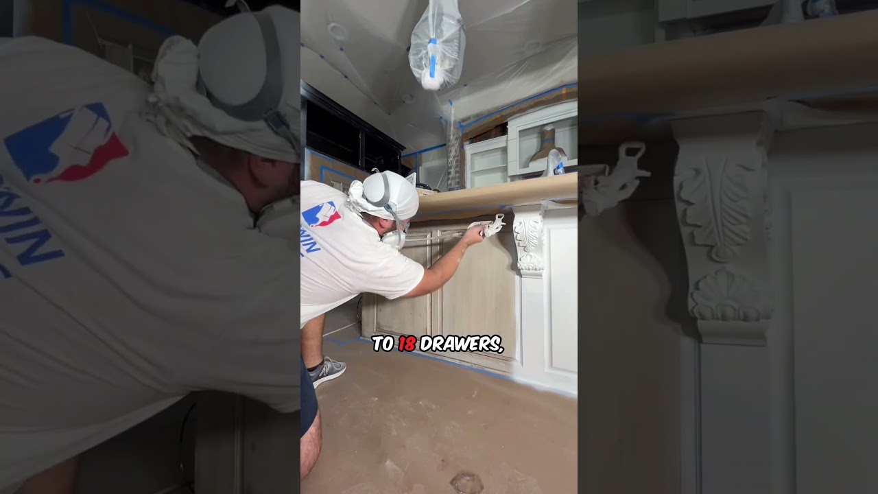 How much I charge to paint kitchen cabinets&hellip;👇 for more valuable content!🚀