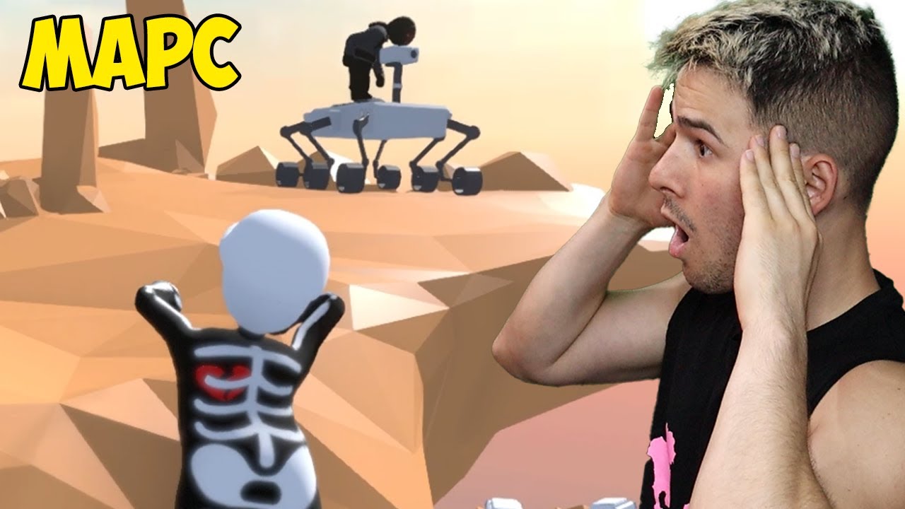 ОТИДОХМЕ НА МАРС?!👽 HUMAN: FALL FLAT