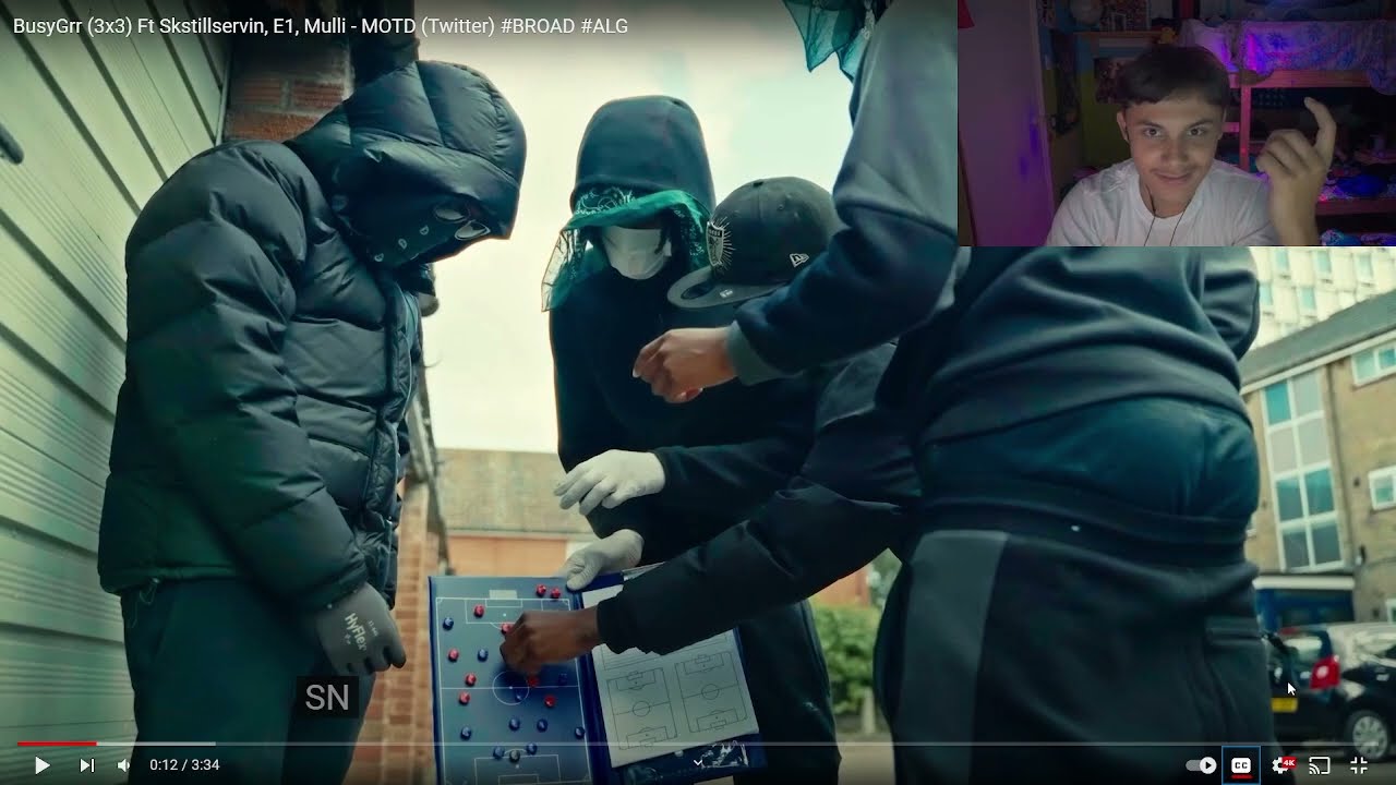 BusyGrr (3x3) Ft Skstillservin, E1 ,Mulli - MOTD (Twitter) #BROAD #ALG REACTION