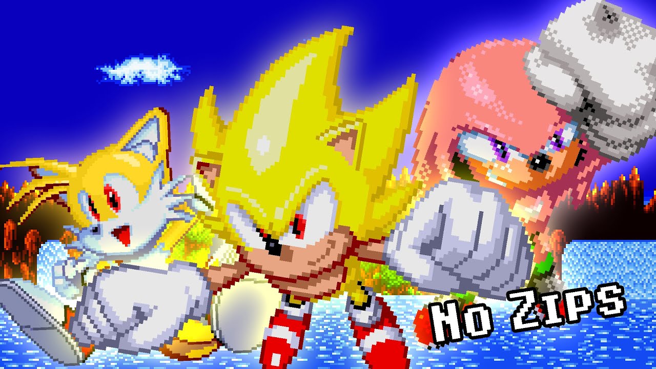 [TAS] Sonic Classic Heroes as Team Super Sonic 