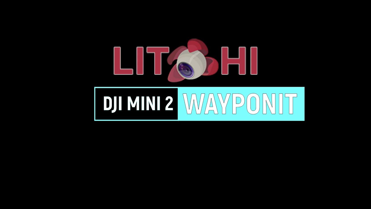DJI MINI2 - LITCHI  VOLO IN WAYPOINT