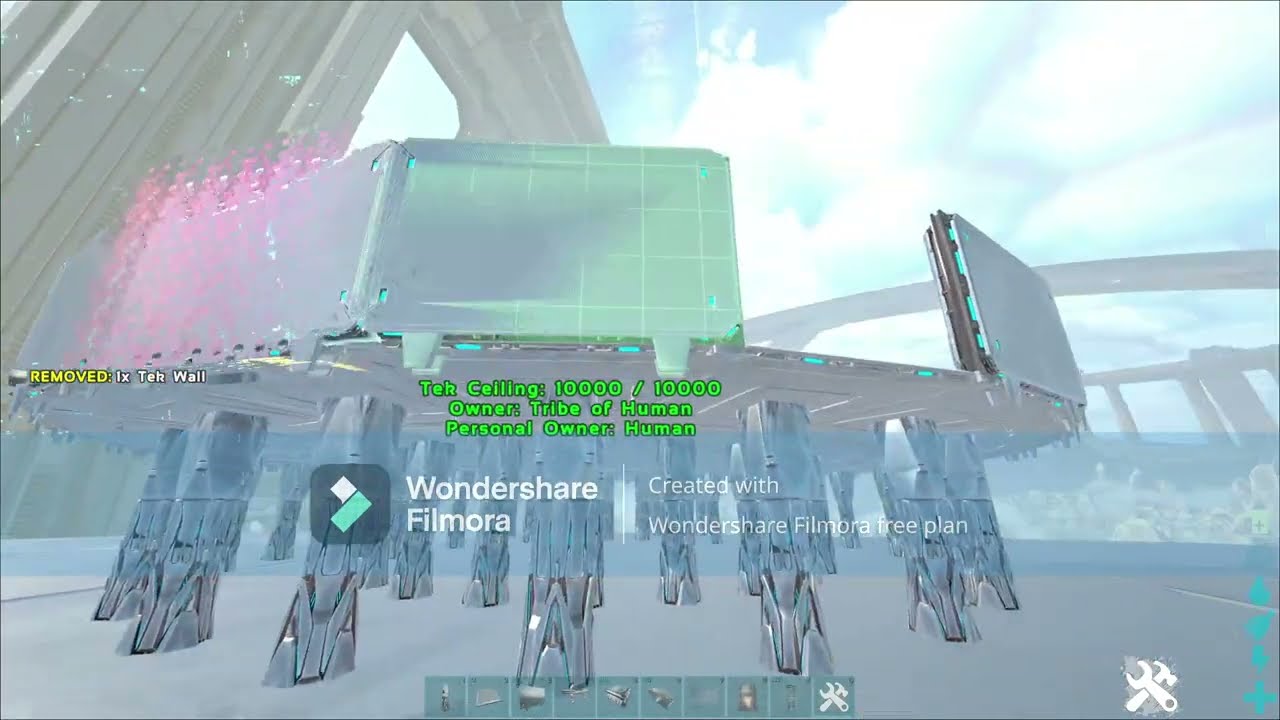 ARK How to Build a Circle Base - OFFICIAL Server Settings!