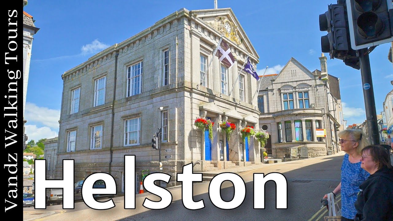 Helston Town Centre – Walking Tour | Cornwall, England, UK