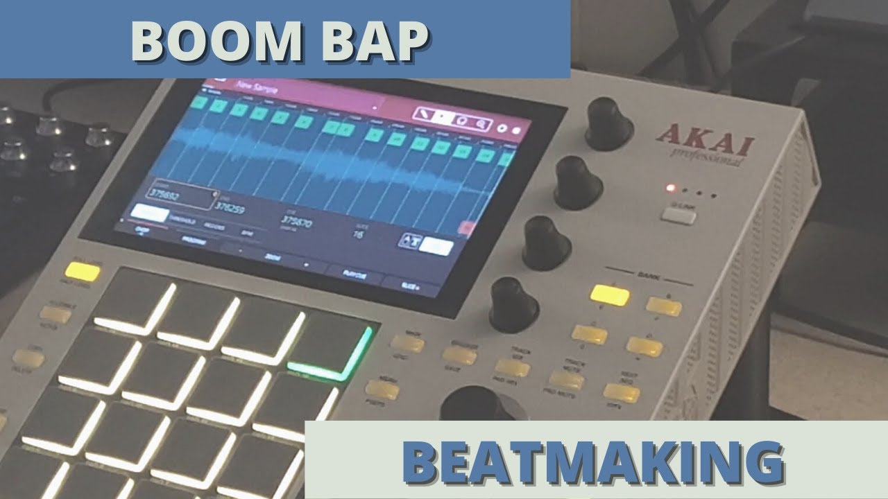 Boom Bap Beatmaking Session on MPC One
