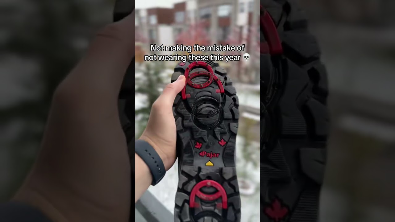 Our Ice Gripper winter boots will keep you warm and safe from slipping on snow/ icy streets! #winter
