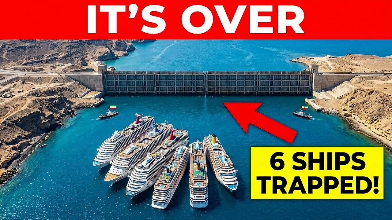 IRAN Closed the Only Way Out. 6 Cruise Ships Were TRAPPED Inside!