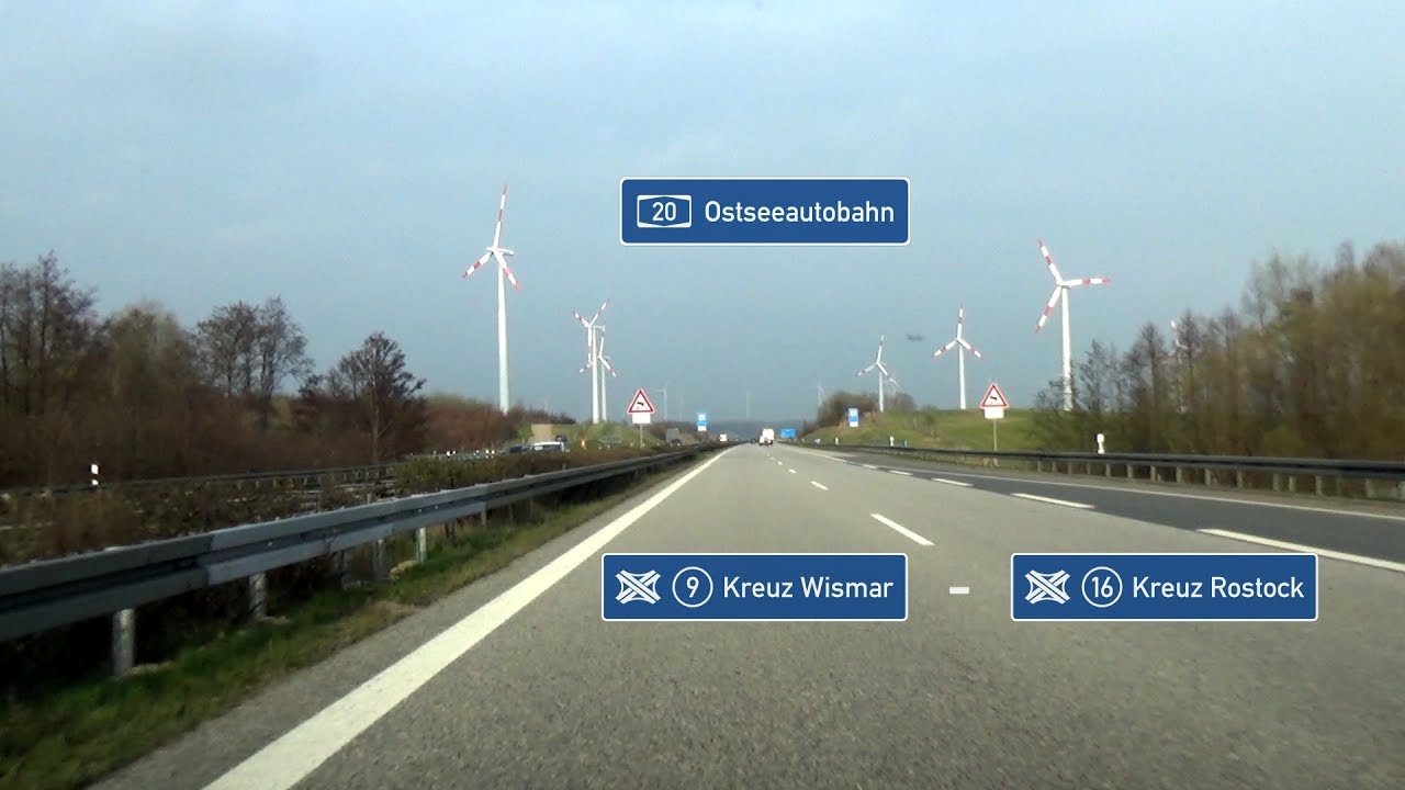 🇩🇪 A20: AK Wismar - AK Rostock (3,5x)