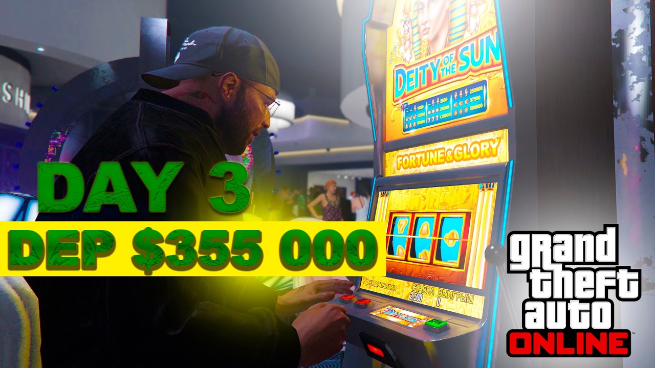 GTA 5 ONLINE Diamond Casino $355.000 dep