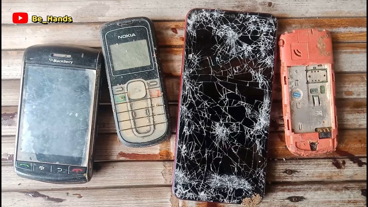 Restoring Old Nokia Phones That Are Rusty,Damaged and abandoned in Rubbish