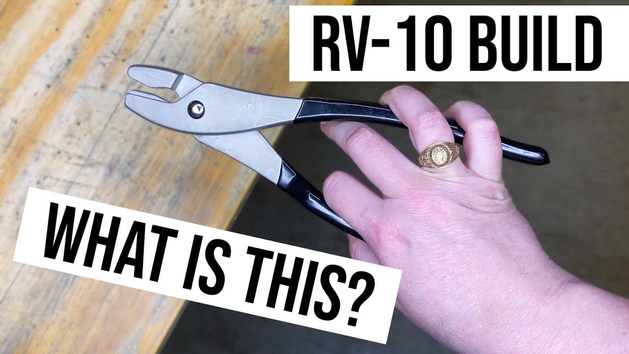 Van's Aircraft RV-10 Build: Days 66-73 - Elevators Part 1 & Fluting Pliers (9-2 to 9-8)