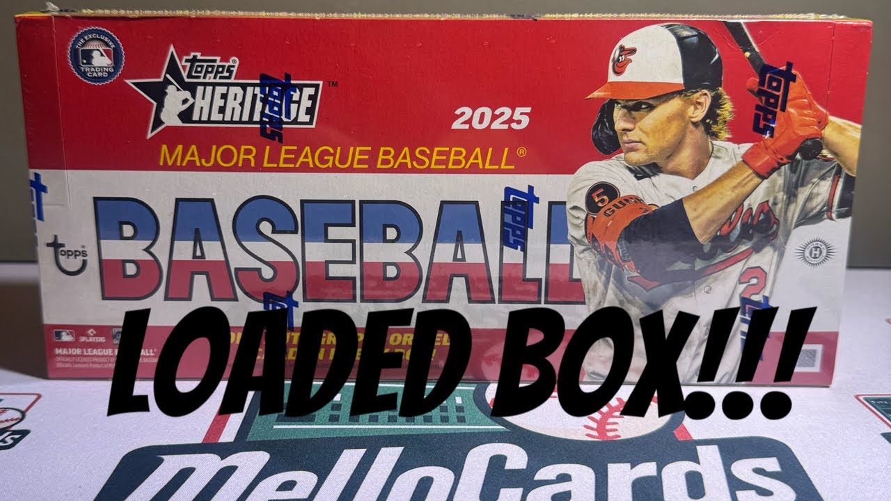 Real One Auto, Black /76, & Red /5 🔥 Opening a Hobby Box of 2025 Topps Heritage Baseball!!
