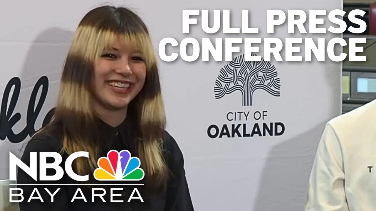 Replay: Watch Alysa Liu Oakland celebration news conference