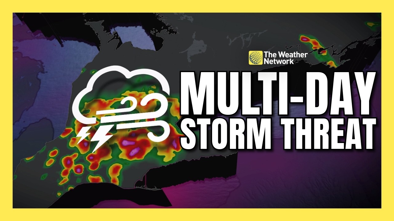 Multi-day storm risk unfolding across Ontario begins | #forecast