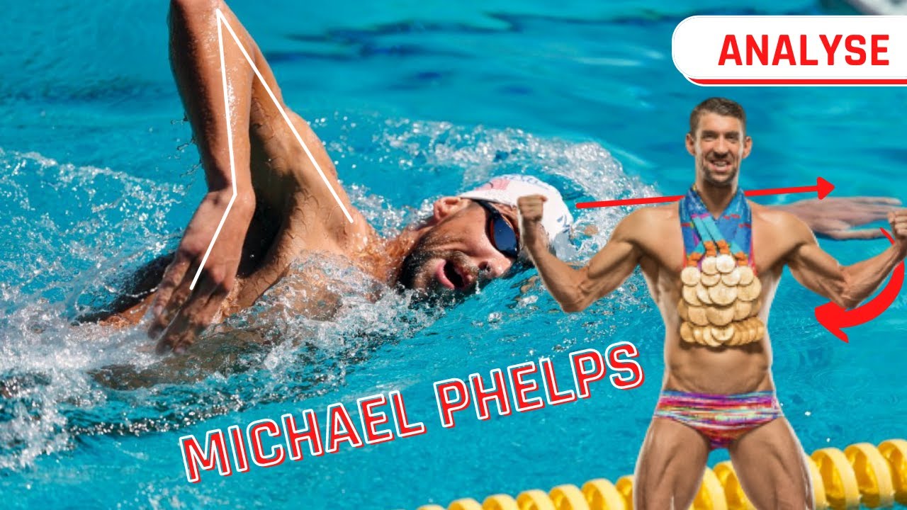 Phelps : Le secret de sa technique de nage crawl
