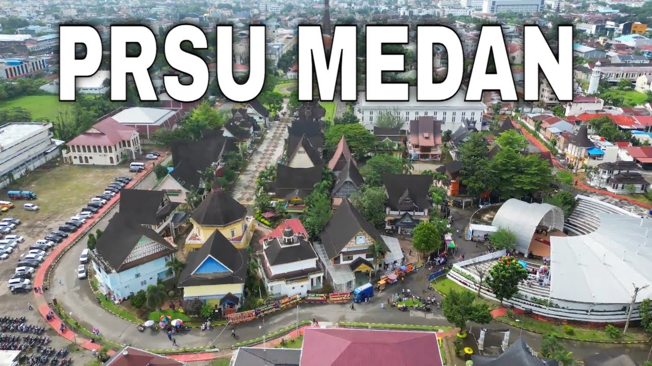 Eksplor Lihat PRSU Tapian Daya Medan dari Udara: Petualangan Epic!