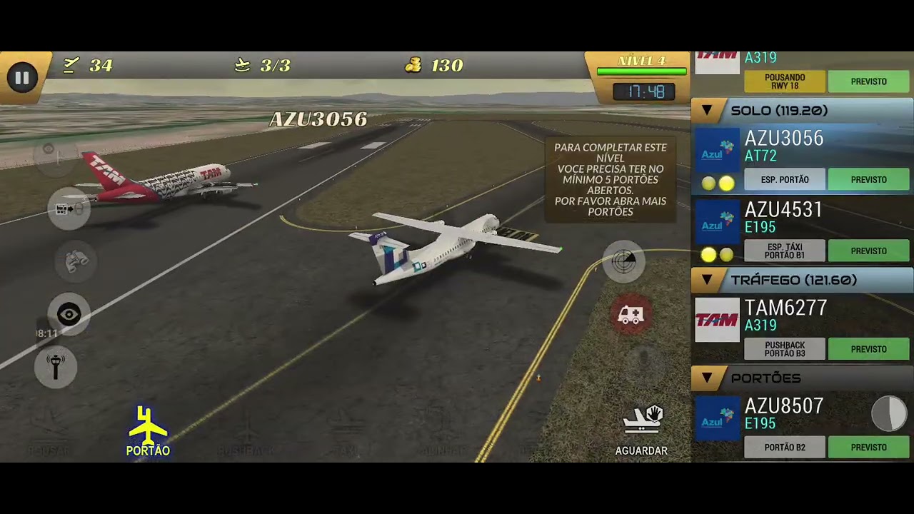 40 MINUTOS DE SO UNMATCHED AIR TRAFIC CONTROL (comprei o A319 da TAM!) **LEVEL 5 NAO CHEGOU!**