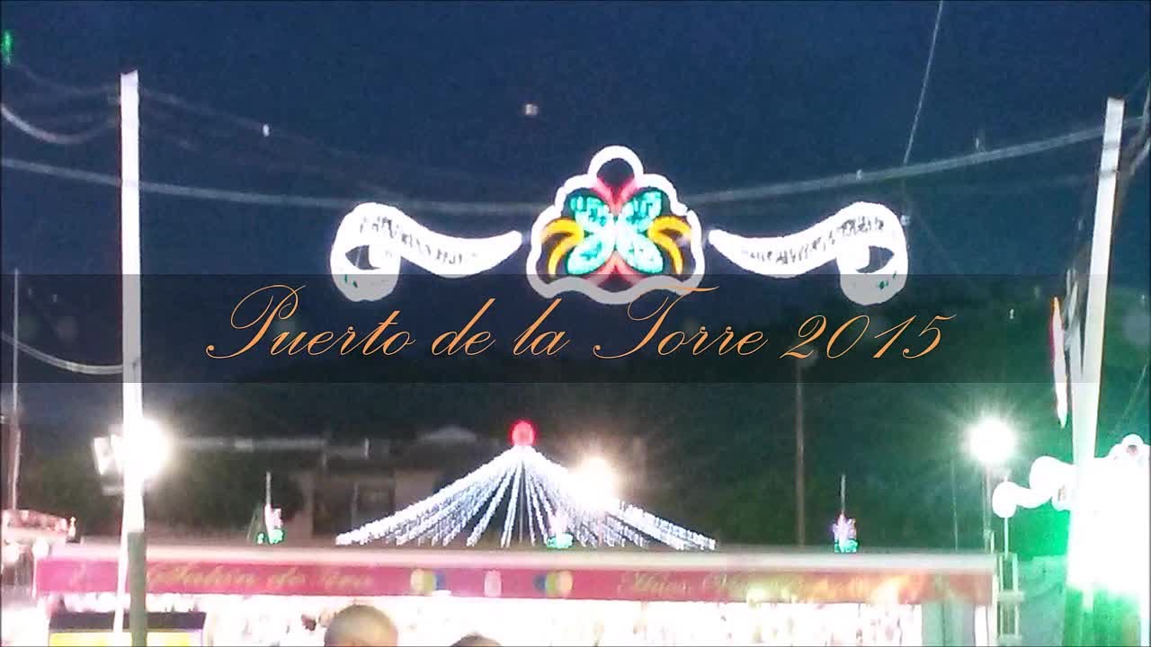Atracciones feria Puerto de la Torre 2015