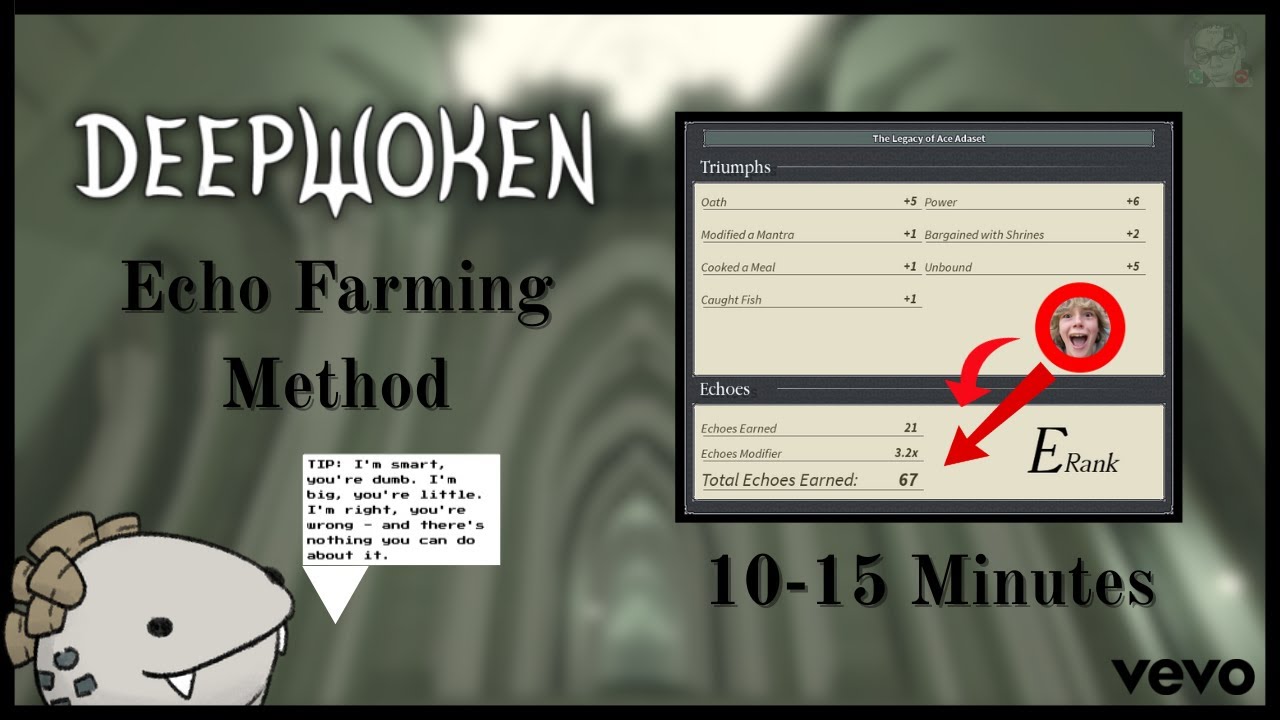 Deepwoken Echo Farming Method