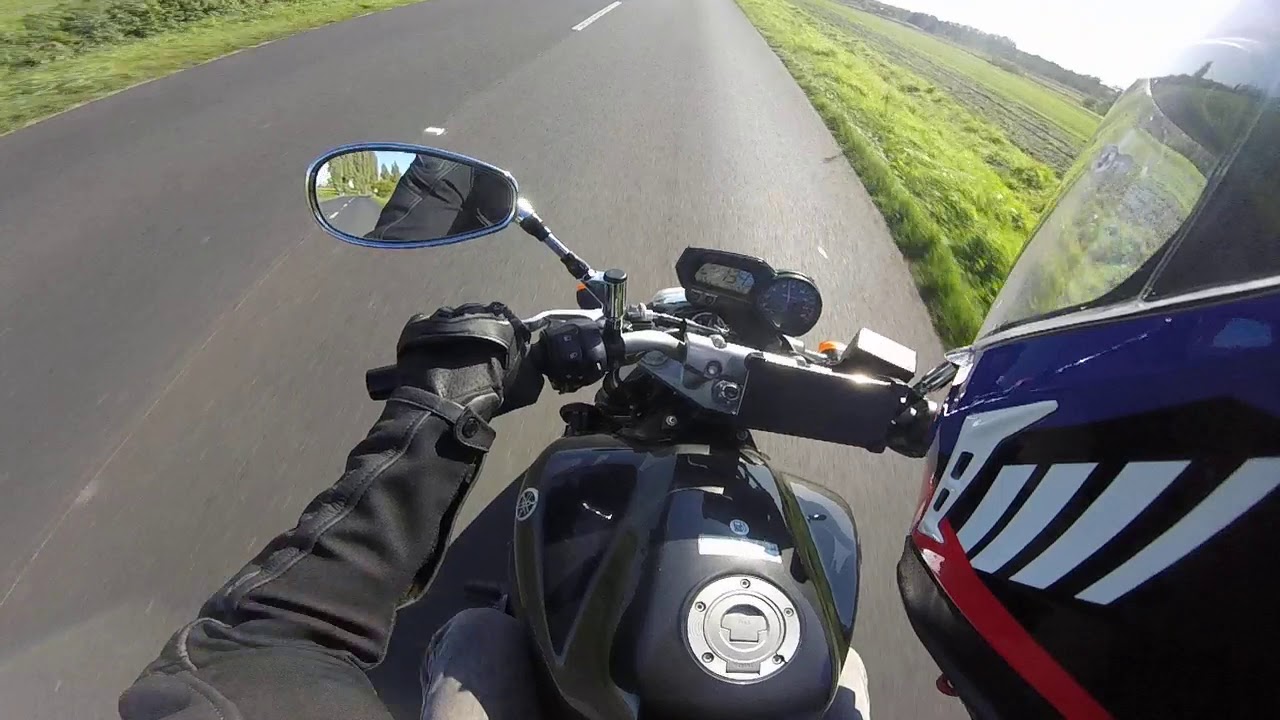 Yamaha fz6n s2, test kamery gopro 2014