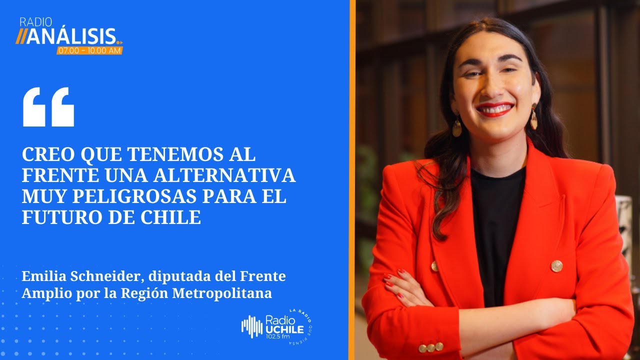 Emilia Schneider aborda temas de actualidad