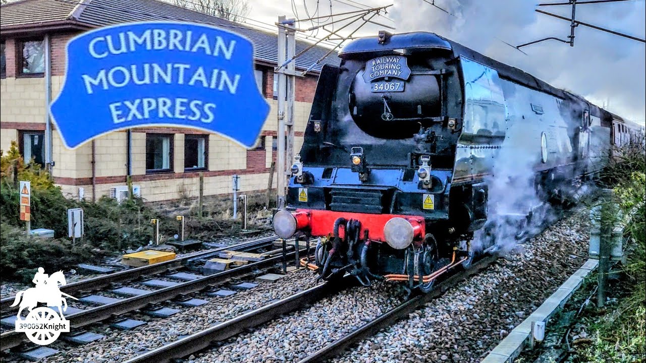 34067 Tangmere hauls The Cumbrian Mountain Express (7th February 2026)