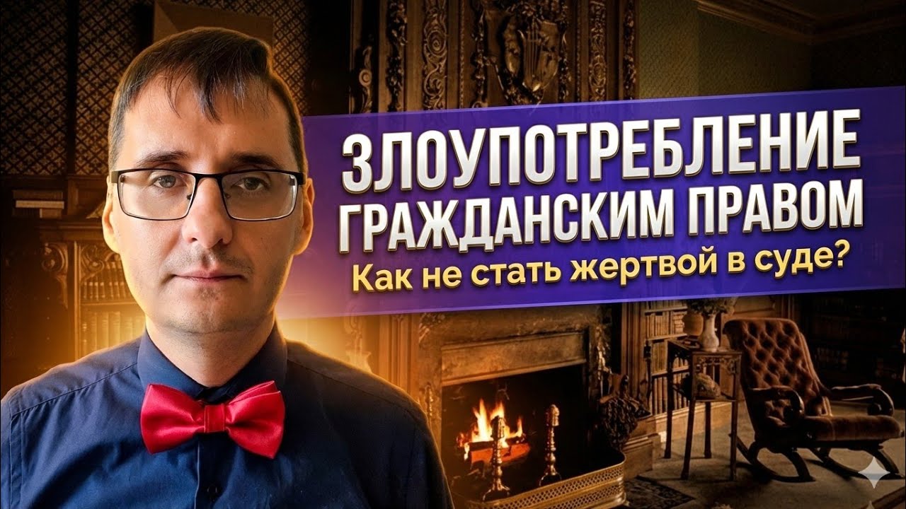 Грязные приемы в суде: Как вас обманывают оппоненты? Злоупотребление правом.