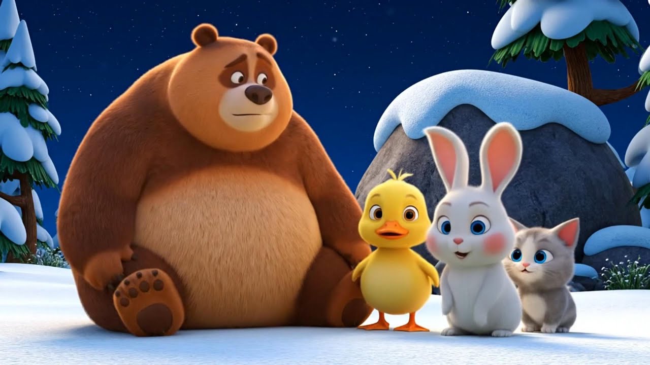 🐰🐤 Roro, Dodo & Kiki: The Rescue of Bruno the Bear | Friendship & Teamwork