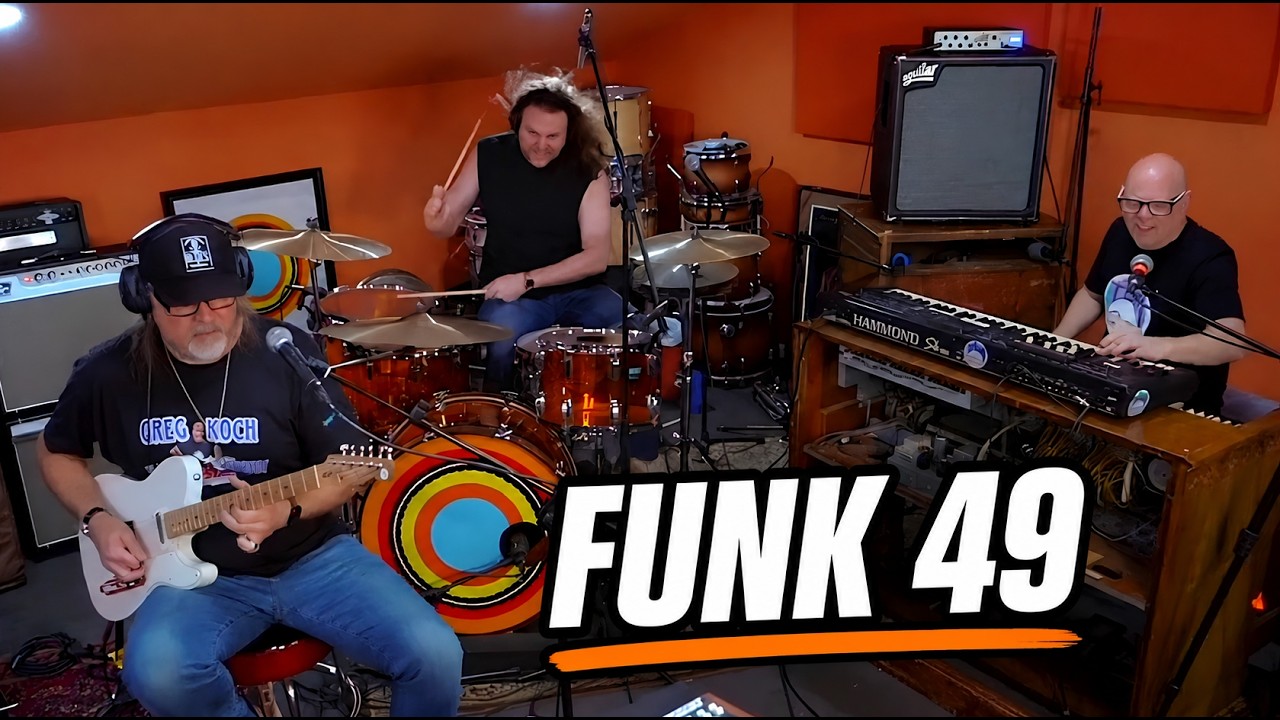 Greg Koch And The Koch-Marshall Trio Unleash Funk 49 | Orange Room Live Stream