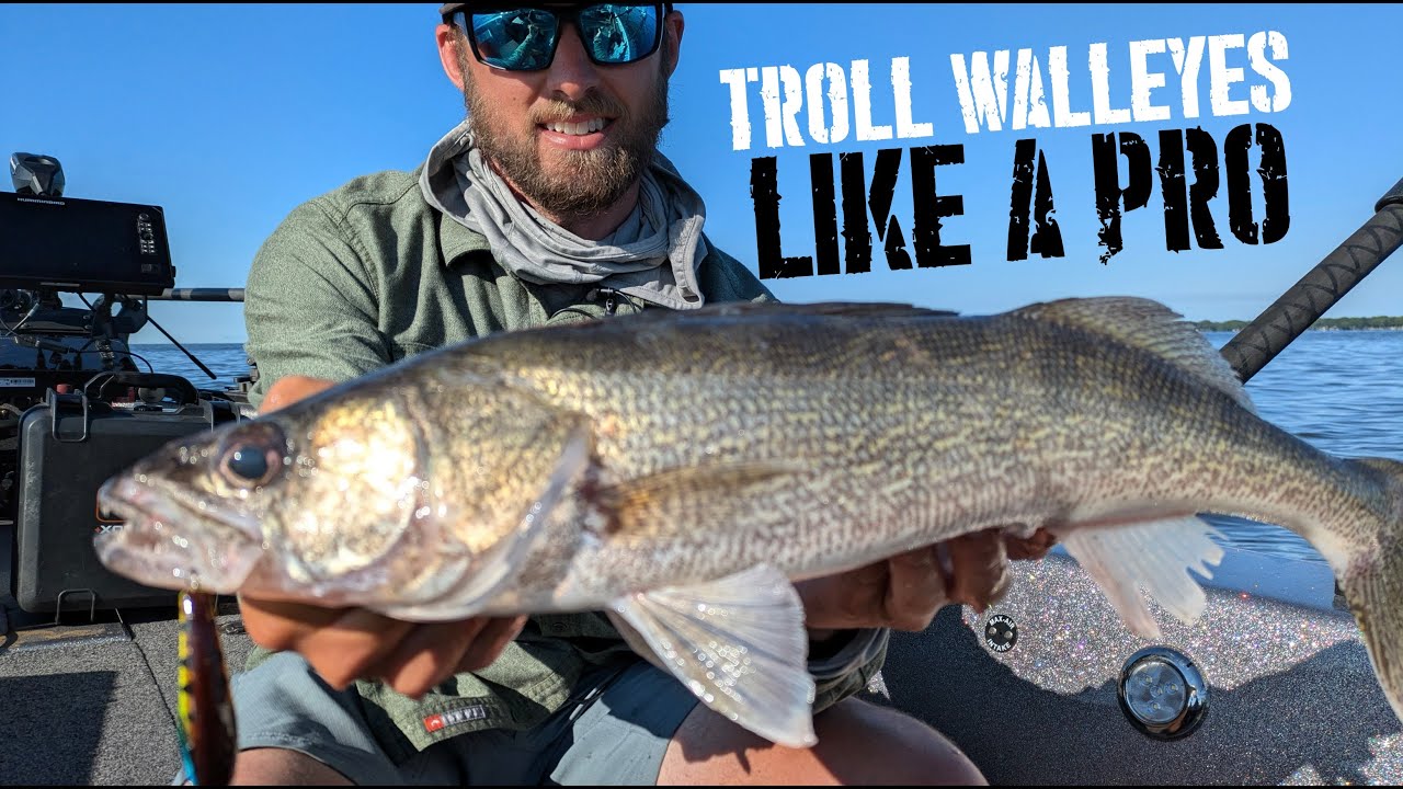 How to TROLL Summer Walleyes Like a Pro!