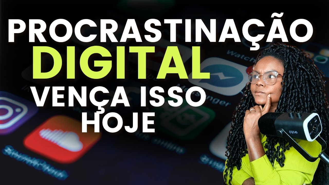 Como sair da procrastinação digital e criar conteúdo
